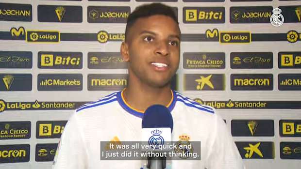 Rodrygo: 'I’m really pleased I could help the team'